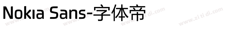 Nokia Sans字体转换